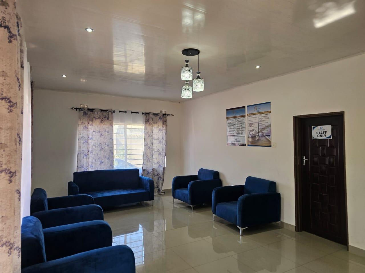 Patient waiting lounge at Trend Dental Clinic